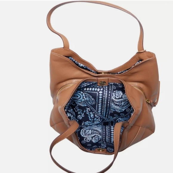 Lucky Brand Seth Tote Bag - Leather NWT - Picture 8 of 9